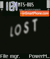 Capture d'écran Lost V2 Animated thème