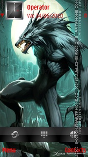 Скриншот темы Werewolf