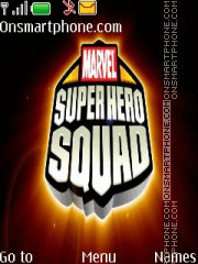 Capture d'écran Super Hero Squad thème