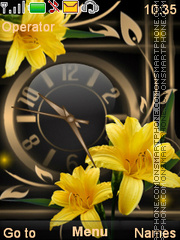 Lilies theme screenshot