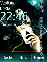 Queen of spades tema screenshot