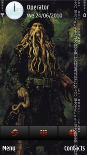 Davy Jones theme screenshot