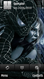 Spiderman tema screenshot