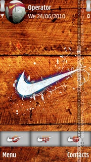 Capture d'écran Nike02 thème