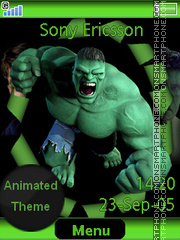 Hulk theme screenshot