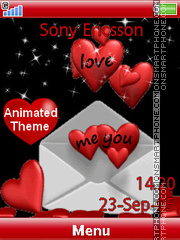 Love Letter theme screenshot