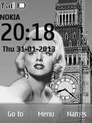 Marilyn Monroe Theme-Screenshot