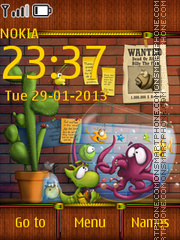 Fish Tanking tema screenshot
