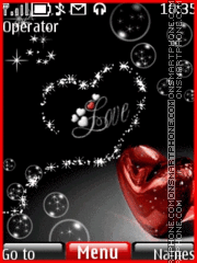 Love theme screenshot