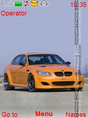Capture d'écran BMW M5 thème