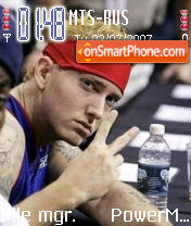 Скриншот темы Eminem 07