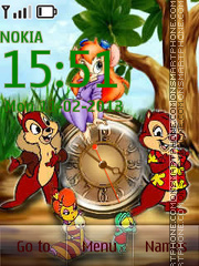 Chip and Dale theme screenshot