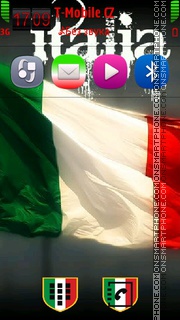 Italy. es el tema de pantalla