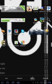 Typo Black tema screenshot