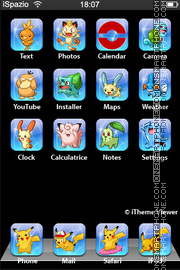 Pokemon Monster 01 theme screenshot