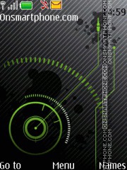 Capture d'écran Neon Grid thème