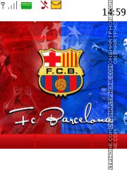 Capture d'écran Fc Barcelona 26 thème