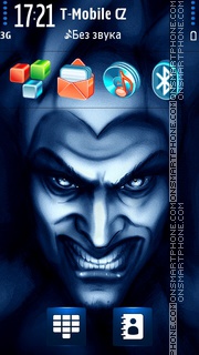 Capture d'écran Joker. thème