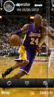 Kobe Bryant Theme-Screenshot