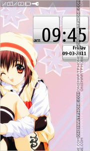 Anime Theme 01 tema screenshot