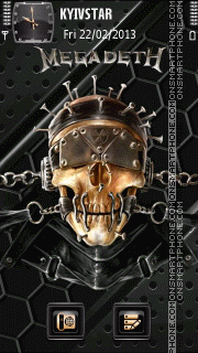 Megadeth tema screenshot