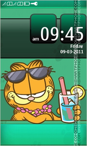 Скриншот темы Garfield 05