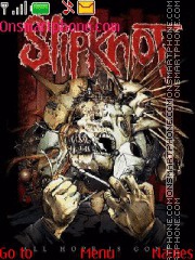 Capture d'écran Slipknot 21 thème