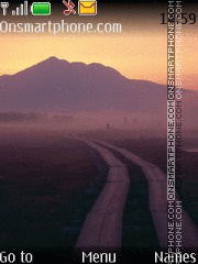 Evening Road 01 theme screenshot