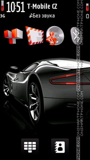 Supercar 01 tema screenshot