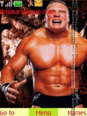 Capture d'écran Brock Lesnar thème