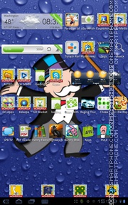 Capture d'écran Monopoly thème