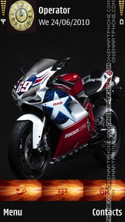 Capture d'écran Ducati Android Theme thème