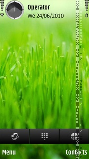 Vista Grass es el tema de pantalla
