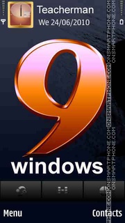 Capture d'écran Windows-9 thème
