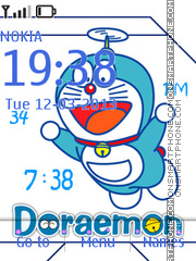 3D Doraemon es el tema de pantalla