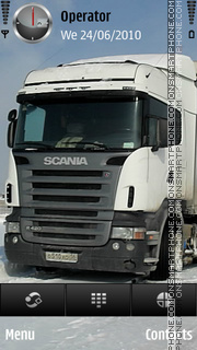 Capture d'écran Scania thème