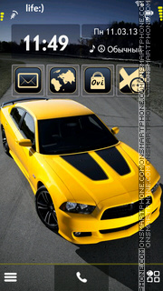 Скриншот темы Dodge Charger S60v5