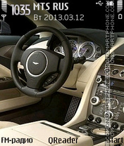 Capture d'écran Aston-Martin thème