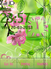 Spring tema screenshot