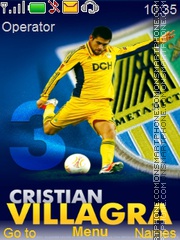 Cristian Villagra tema screenshot