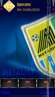 Metalist Kharkiv theme screenshot