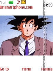 Capture d'écran Goku DBZ Traje thème