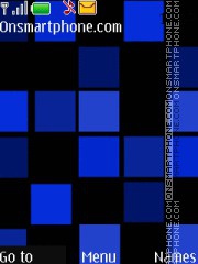 Capture d'écran Lumia Blue thème