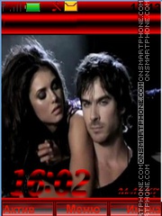The Vampire Diaries theme screenshot