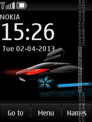 Concept Car 03 tema screenshot