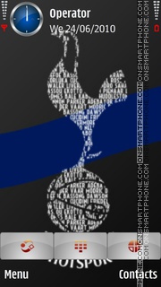 Tottenham Hotspur tema screenshot