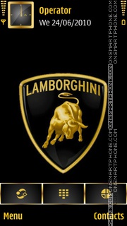 Lamborghini-VR2 tema screenshot