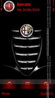 Alfa Romeo Red theme screenshot