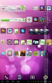 ExBerry tema screenshot