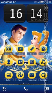 Cinderella 02 theme screenshot